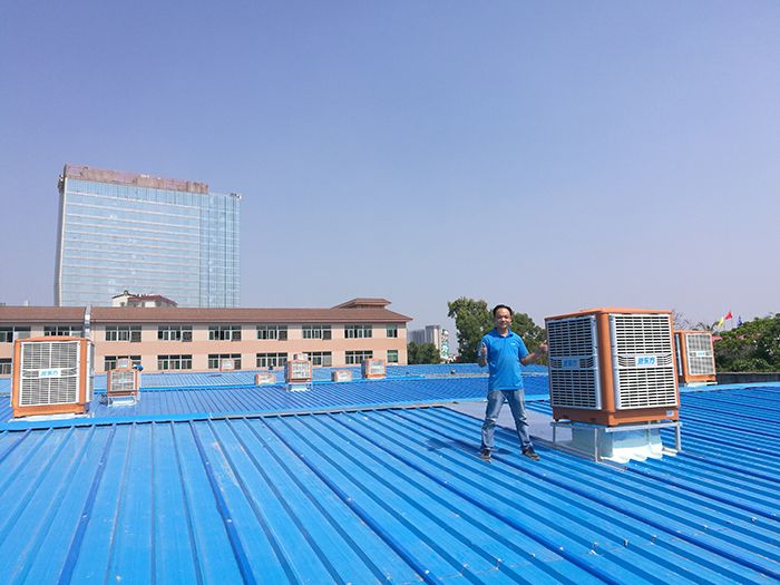 環保空調鋼結構廠房降溫案例