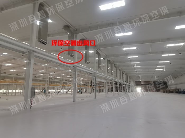 環(huán)保空調(diào)廠房降溫案例